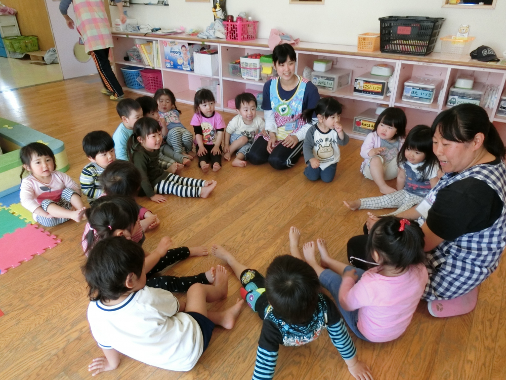 朝の会(๑･̑◡･̑๑)別名、おしゃべりタイム(@^^)/~~~