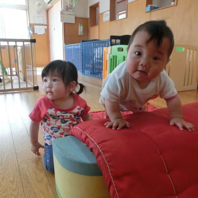 たっちが出来たよ(*^▽^*)//