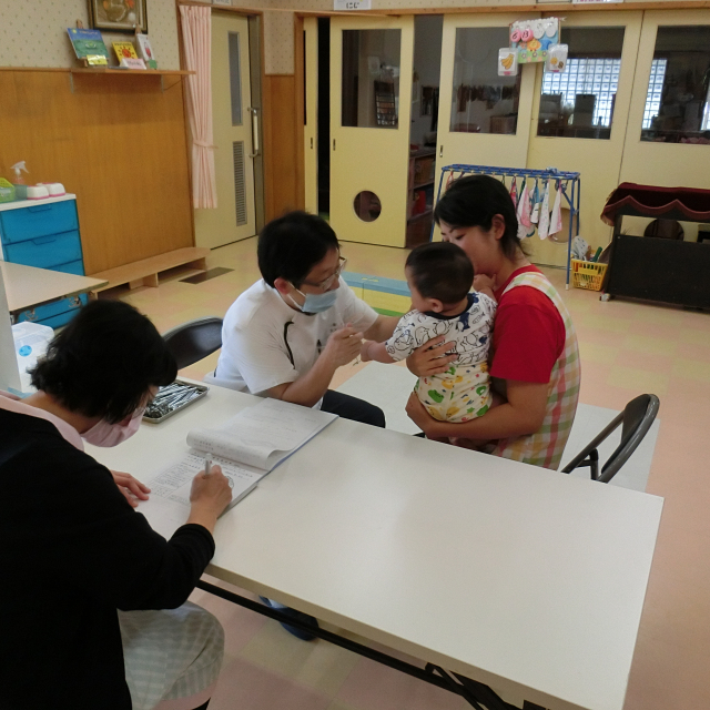歯科検診0歳～2歳児