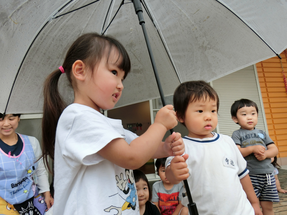 雨の日体験☔