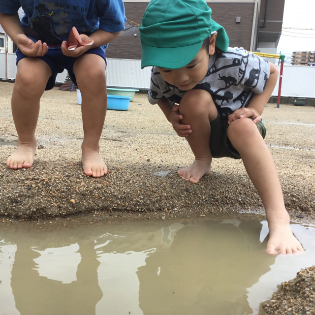 ＊　4歳児　ある梅雨の１日　＊