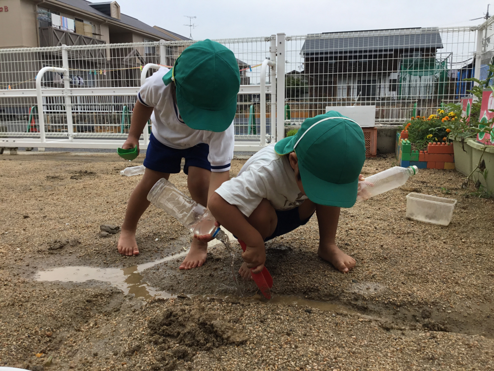 つなげてみたり・・・　　流してみたり・・・
梅雨の季節を楽しんでいます

