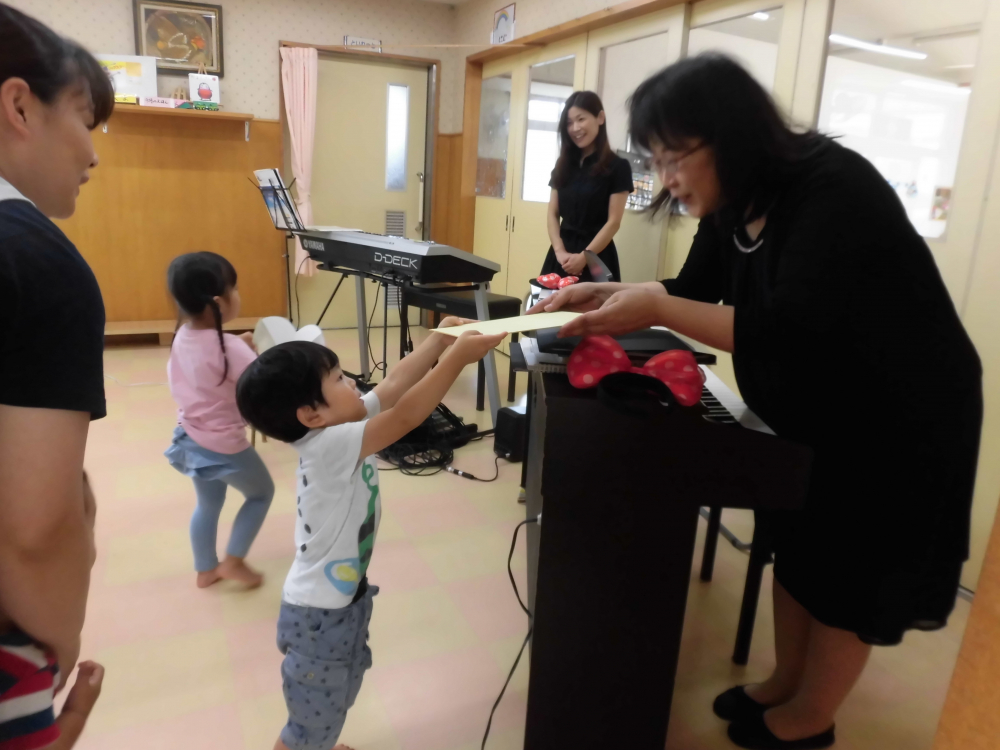 最後に子ども達からの『ありがとう!!』のプレゼント♬