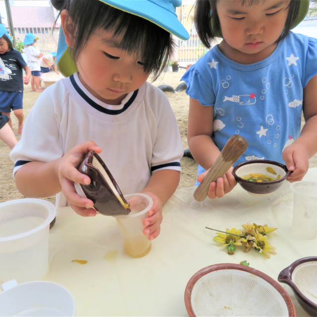 ＊　３歳児　なるほど！　＊