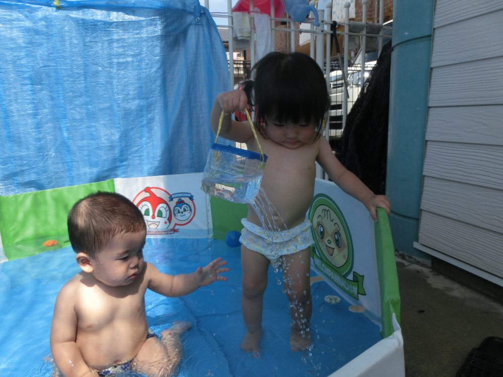 お水が出てる~(^。^)y-.。o○