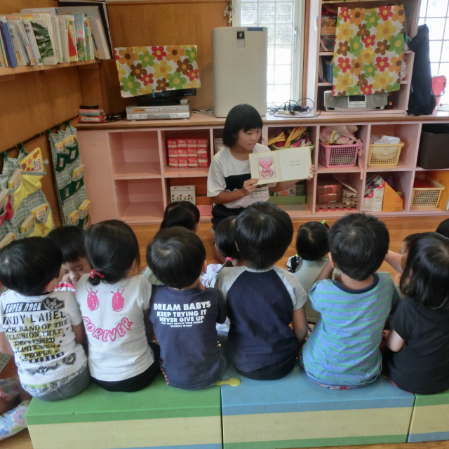 職場体験のお姉ちゃんと遊んだよ~(^o^)丿