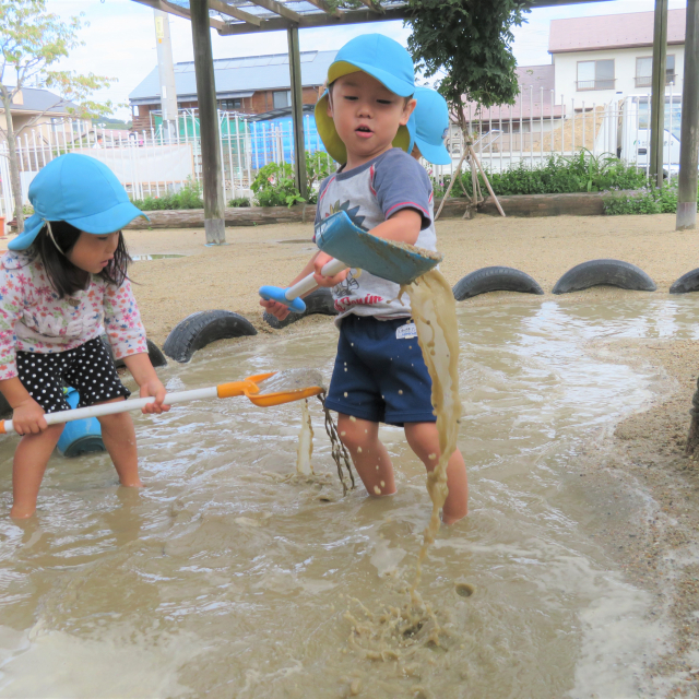 ＊　３歳児　一緒に　＊