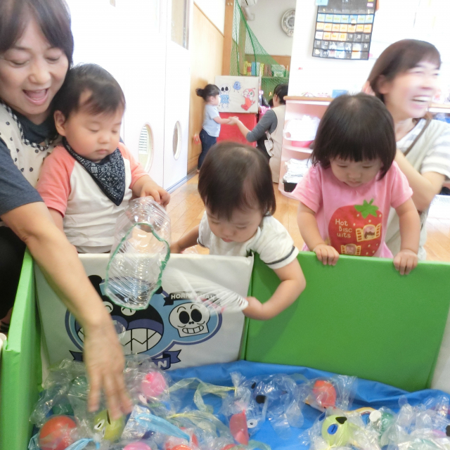 日比崎中学校のお兄ちゃん・お姉ちゃん達と秋祭りしたよヽ(^。^)ノ 