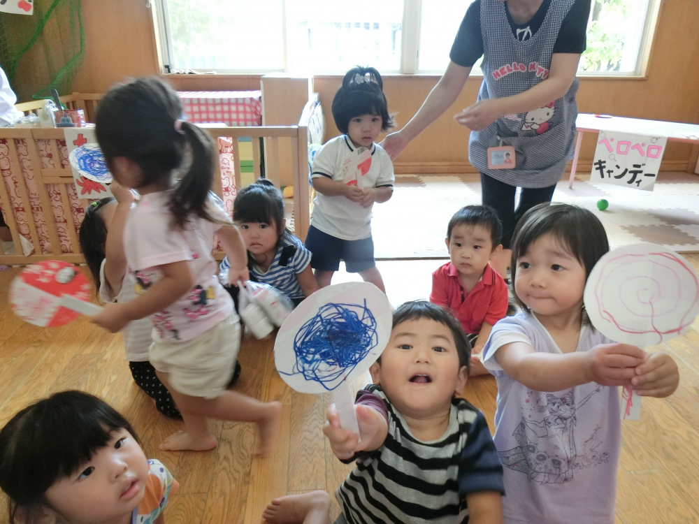 ぼくも・・私も・・出来た~ヽ(^。^)ノ