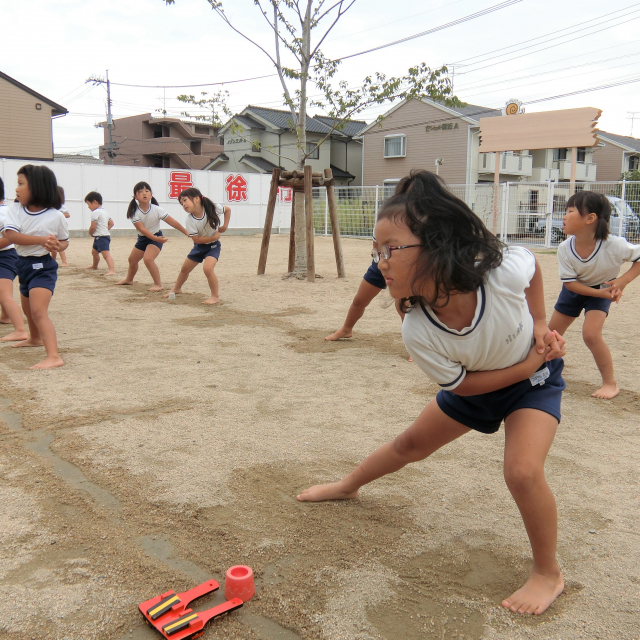 ＊　５歳児　勇ましく　＊