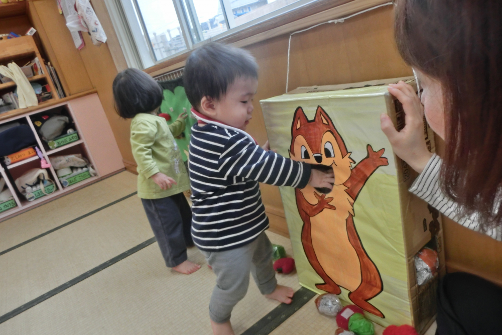 ぼくは・・リスさんに