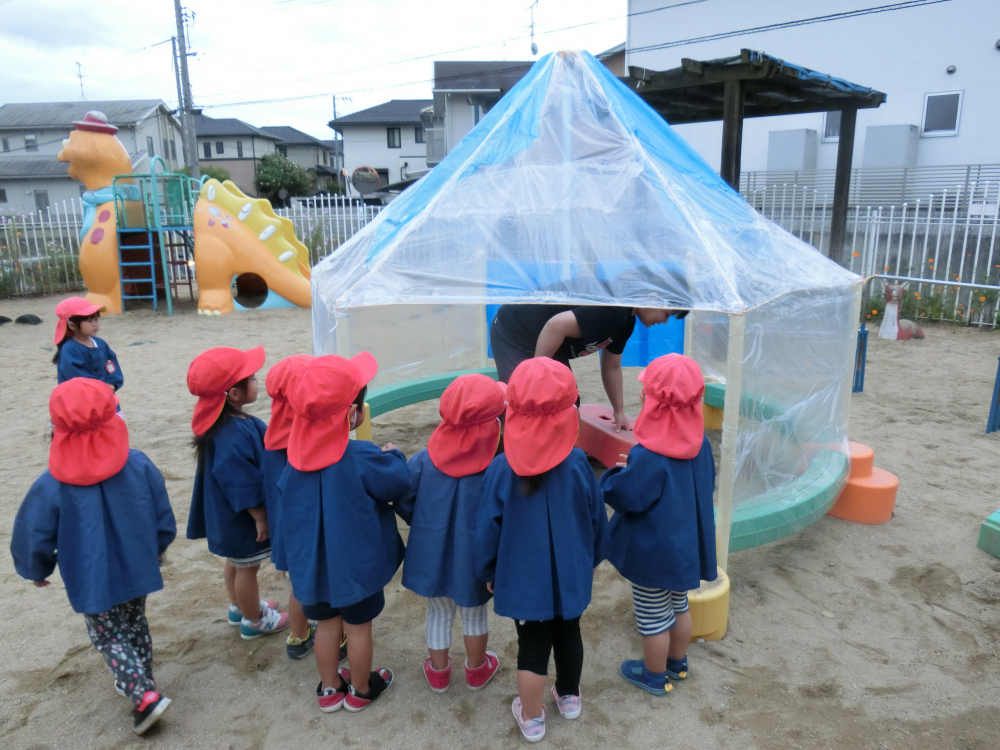 せんせ~入ってみても良いですか~(≧▽≦)???入ってみた~い(≧▽≦)