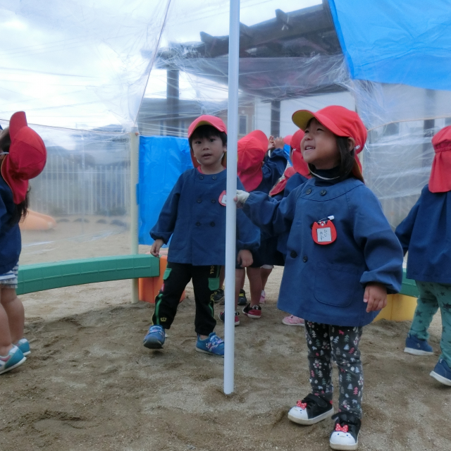新しいお外のお家のなかは・・・