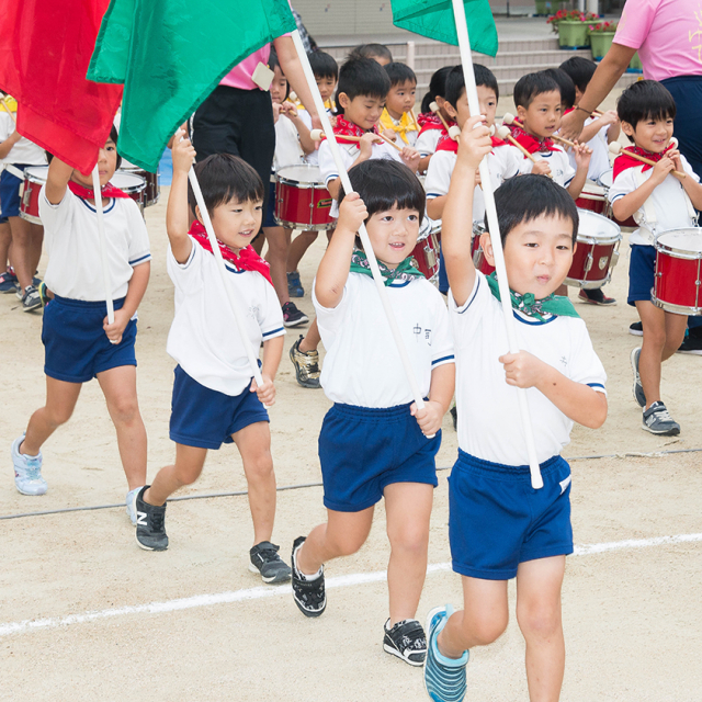 ＊　４歳児　運動会①　＊