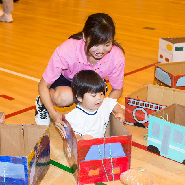 ０・１歳児さんだけの運動会(^_^)/~