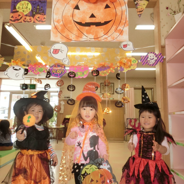 ハロウィンで仮想しちゃった(≧▽≦)