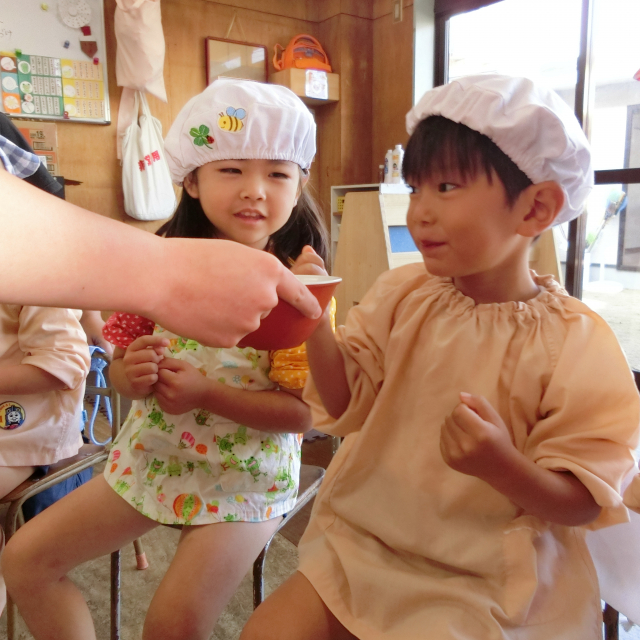 お料理教室　（3歳児）