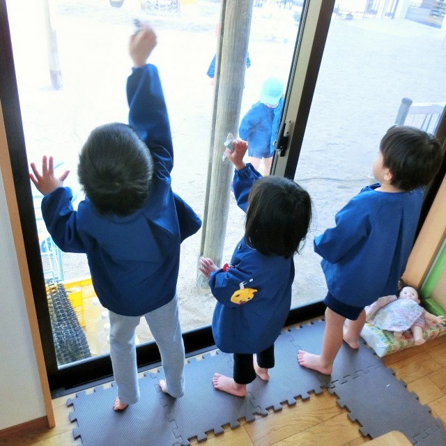 大掃除　2・3歳児