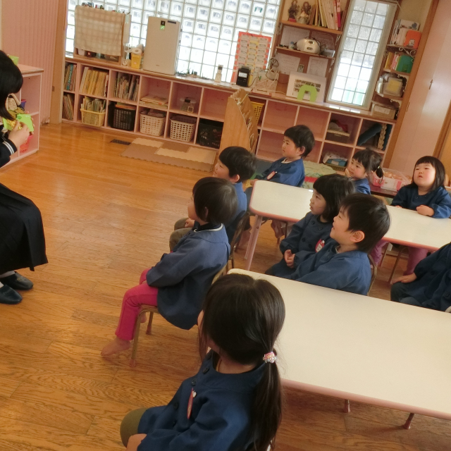 栗原中学校のお兄ちゃん・お姉ちゃんから絵本をもらったよ＼(^o^)／