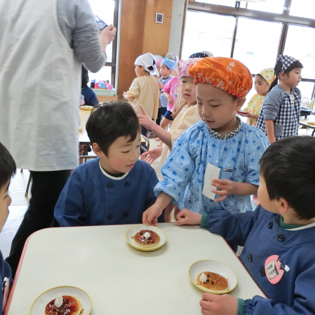 お料理教室　～４歳児～