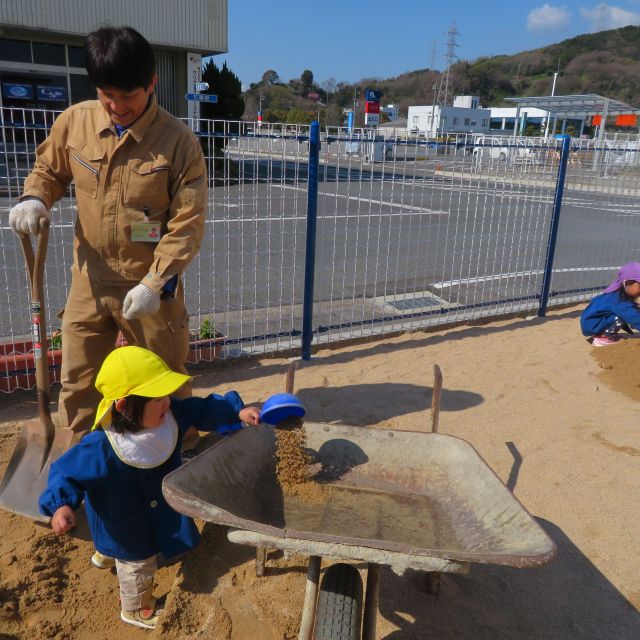 園庭が・・・　どうなるの？！