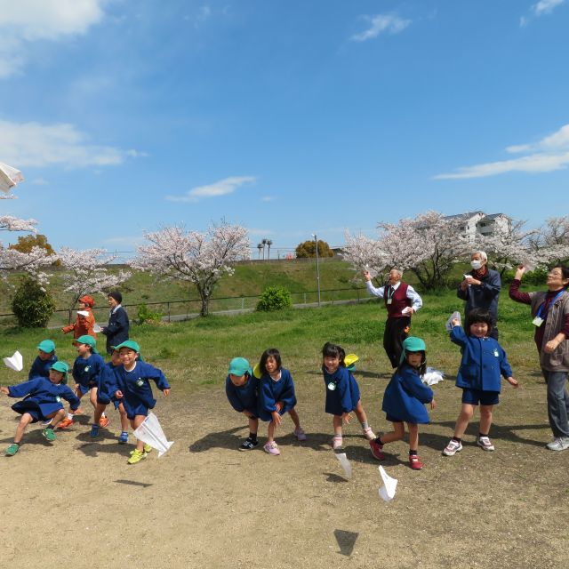 ＊　５歳児　シニアカフェ　＊