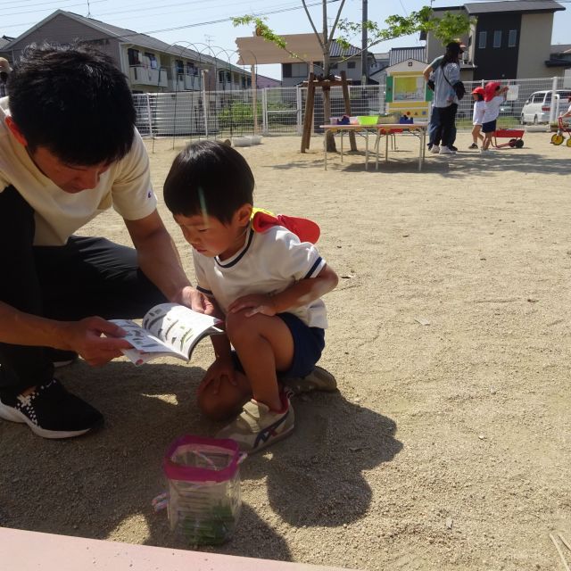 ＊　３歳児　一緒に・・（保育参加）　②　＊