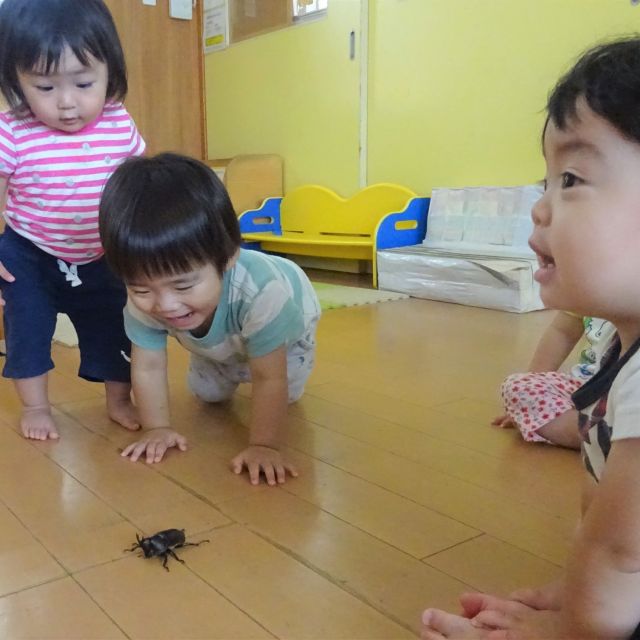 ＊　１・２歳児　出会い　＊