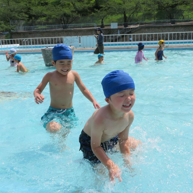 千光寺プール②　4歳児