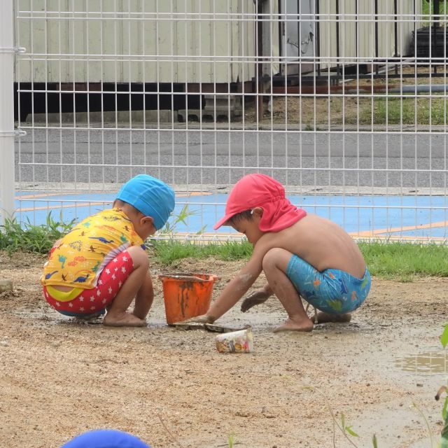 ＊　３歳児　プール後の楽しみ　③　＊