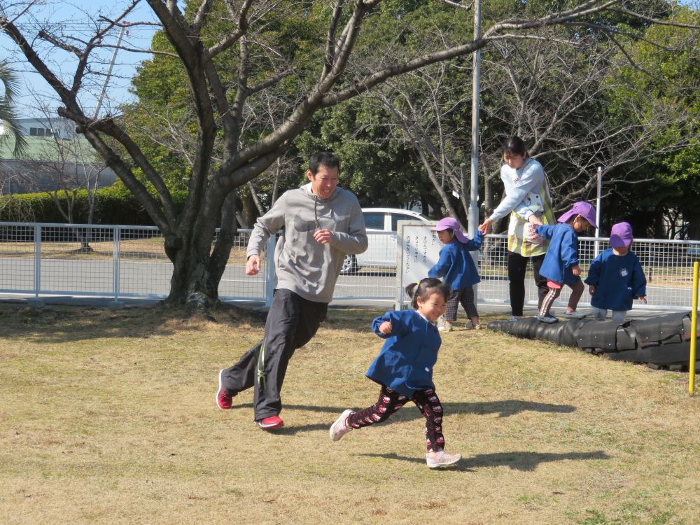 私もつかまえて♪
　　　よしっ！いくぞ！！！