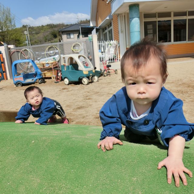 ポカポカ良い天気☀