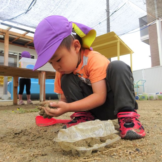 ＊　３歳児　もくもくと・・　＊