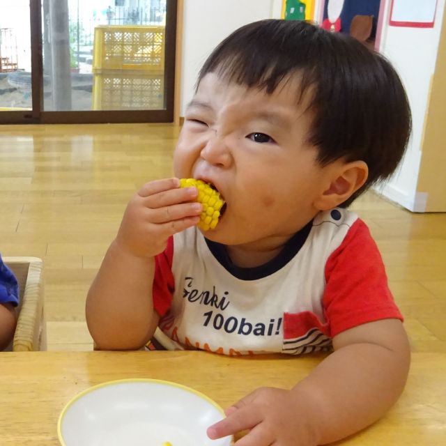 とうもろこし　~1.2歳児～