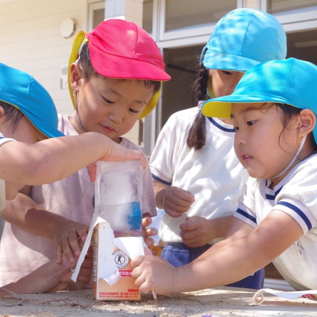 ＊　４・５歳児　夏のゲーム遊び　＊