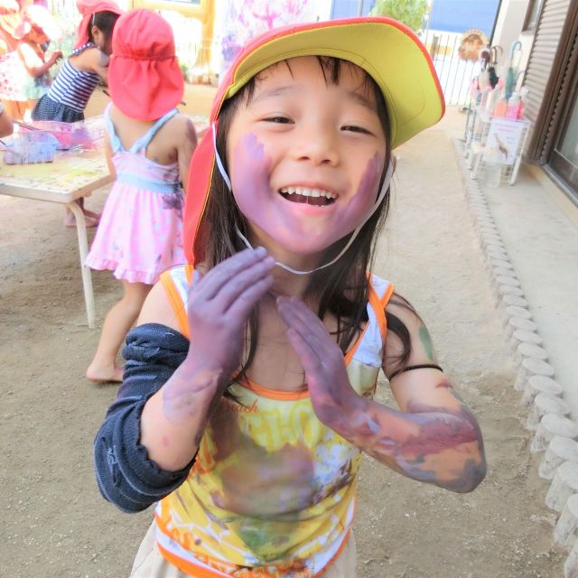 ボディーペイント　＊4歳児＊