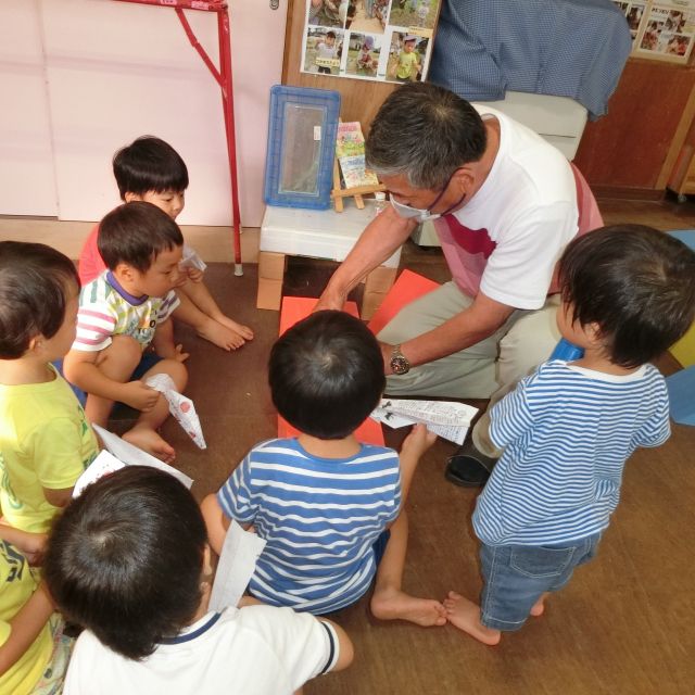 折る＊３歳児　＊