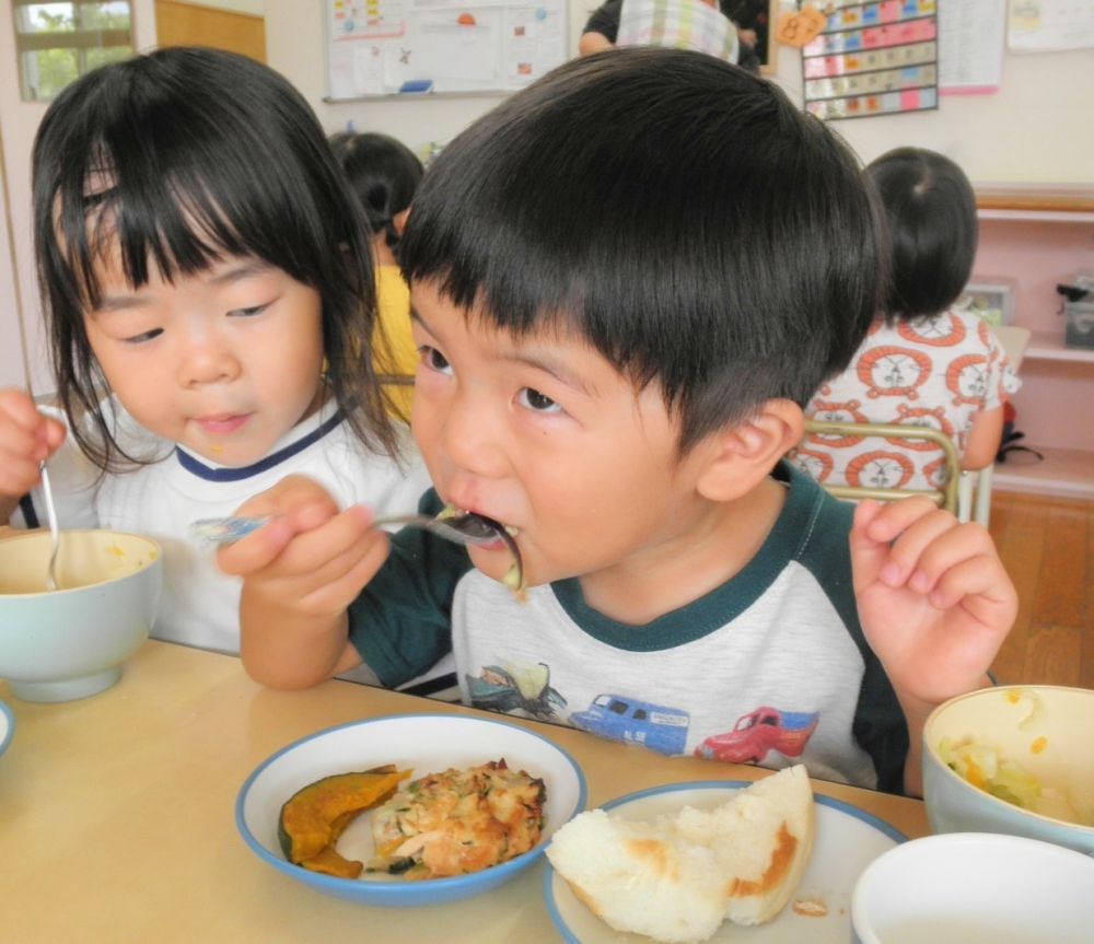 「僕もたべる！」
と、こちらもパクリ☆