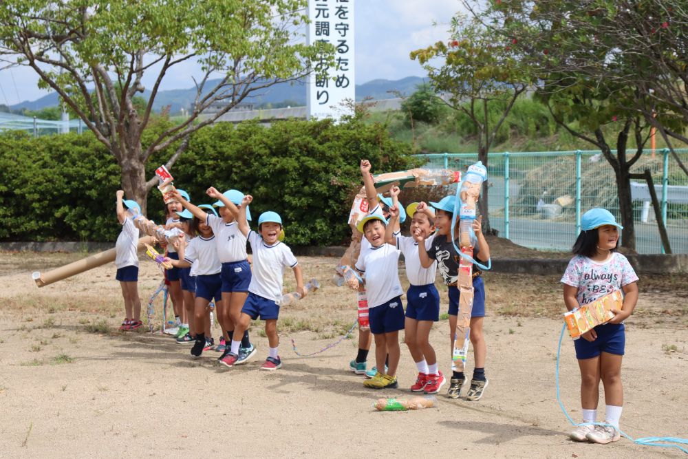 勝ったり負けたりのチーム戦‥　のはずでしたが‥
２回行った結果
２回とも勝ったチーム♡