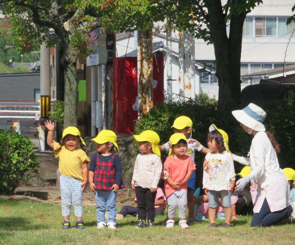 運動会直前！！！
気合いが入ってます！！！
　　　「はいっ🙋」