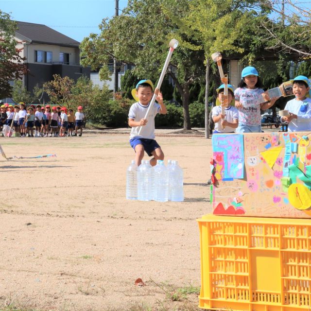 ＊　5歳児　たくましく　＊