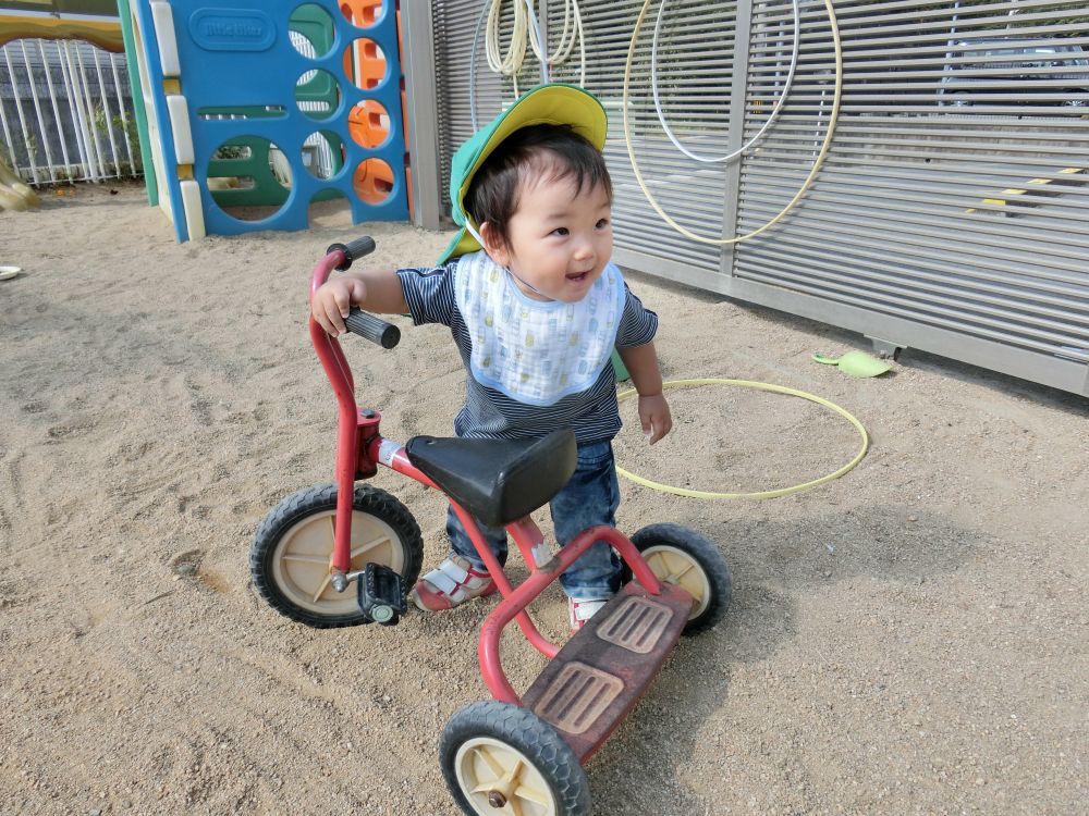 ぼくは・・自転車🚲乗っちゃって良いﾍ(^o^)/？？