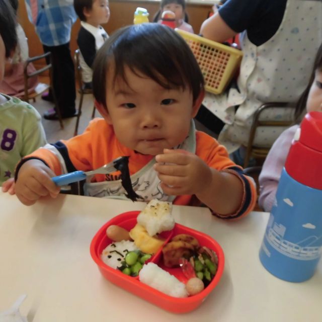 １歳児さんお弁当の日🍱