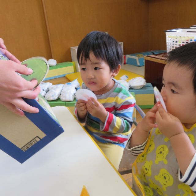 今週は給食のモリモリ週間(｡･ω･｡)