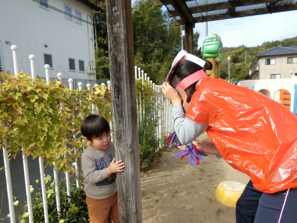 僕も・・・見つかっちゃったよ～(>_