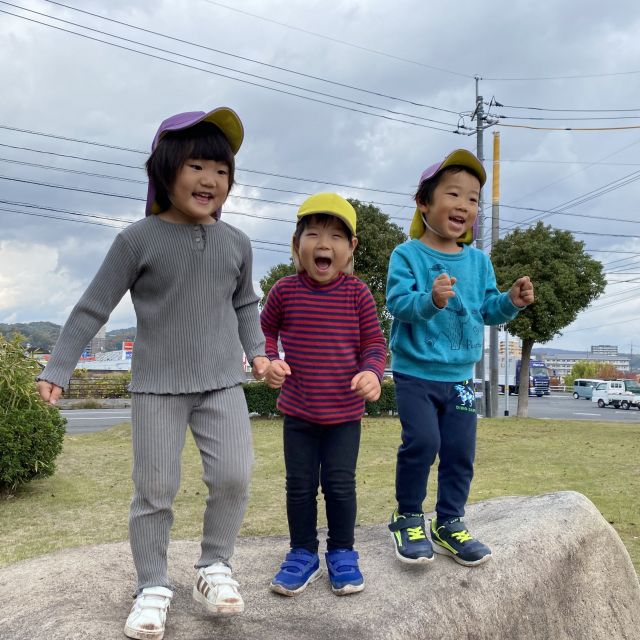 消防署横の公園で　３