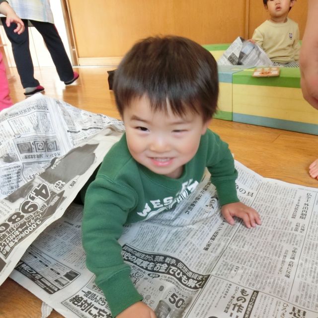 新聞遊び(*^O^*)♪