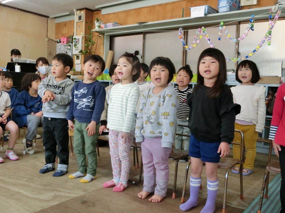 歌のプレゼントも♪