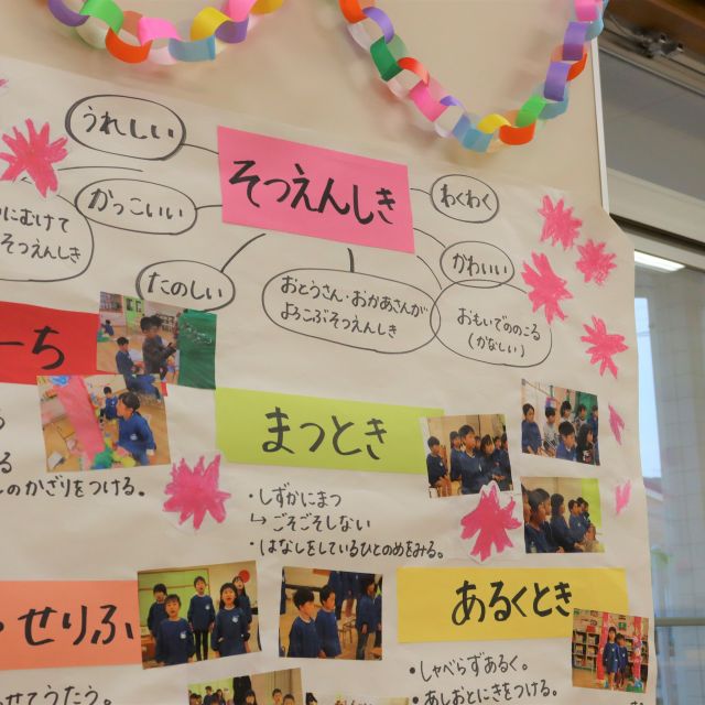 ＊　５歳児　卒園式への想い　＊