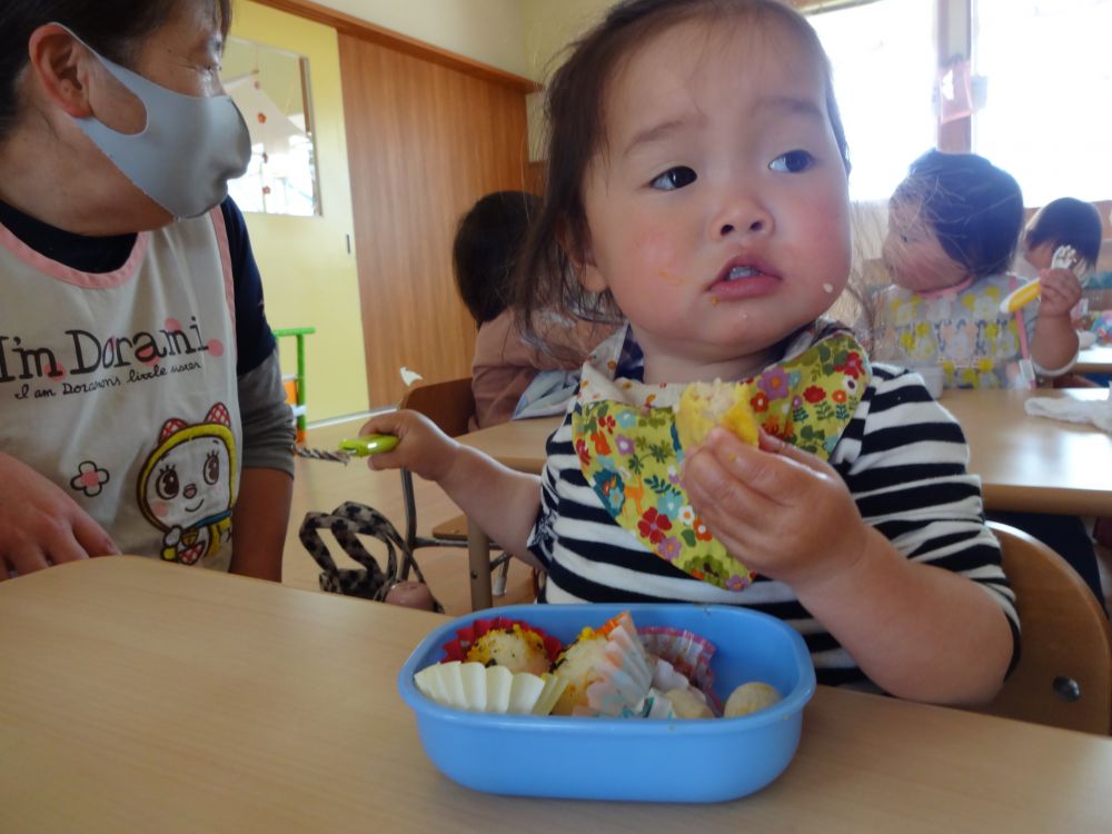 可愛いお弁当ありがとうございました♡
美味しく頂いて「ごちそうさまでした～」